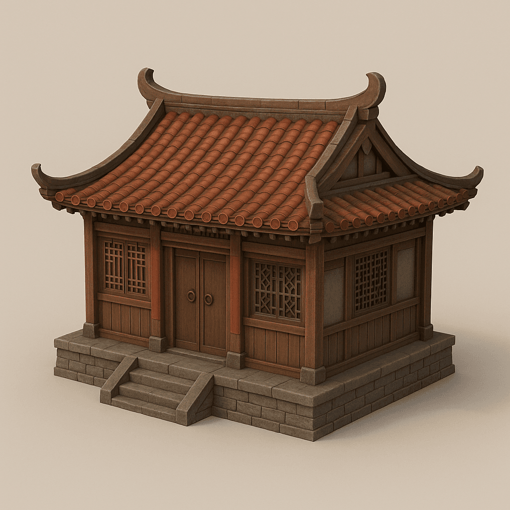 Statyczne ujęcie wygenerowanego modelu 3D (image-to-3D)