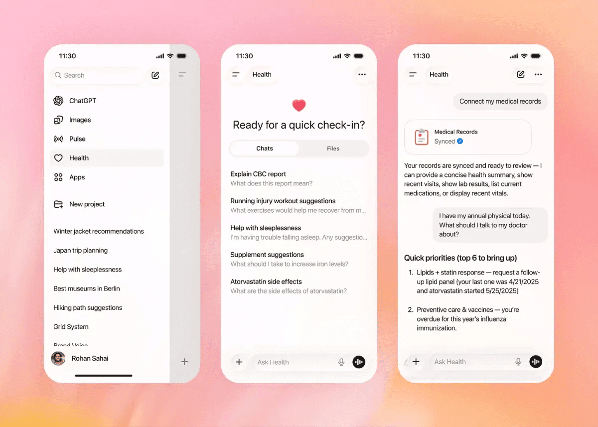 ChatGPT Health: Czyli jak OpenAI pomoże Ci zadbać o zdrowie